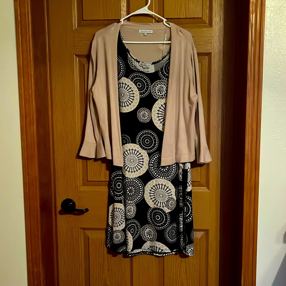 2 piece tank dress and shrug